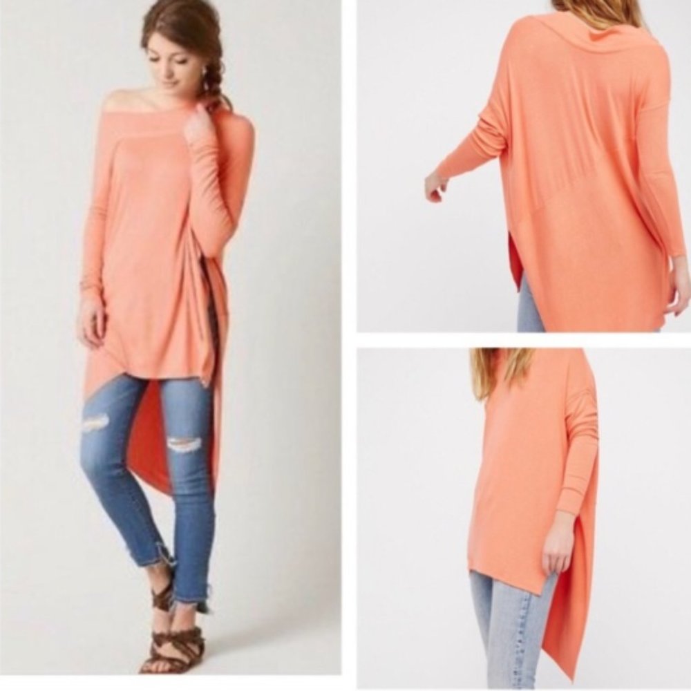Free People Beach Long Sleeve Tunic